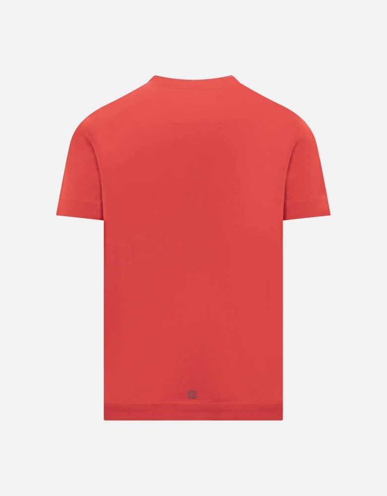 4G Stars Slim Fit T-Shirt in Red