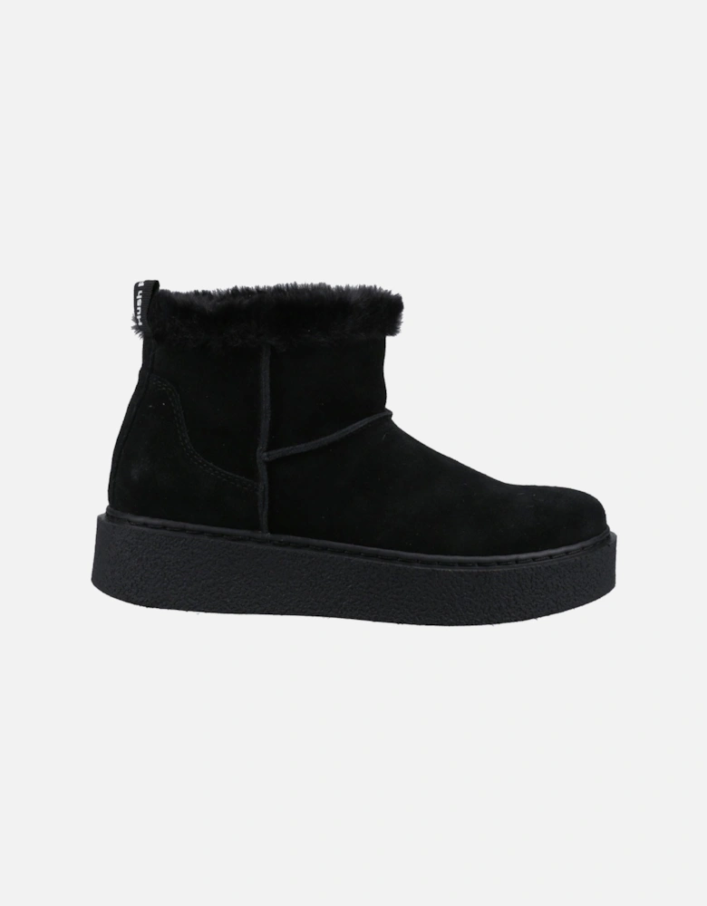 Becca Suede Women's Black Winter Ankle Boots