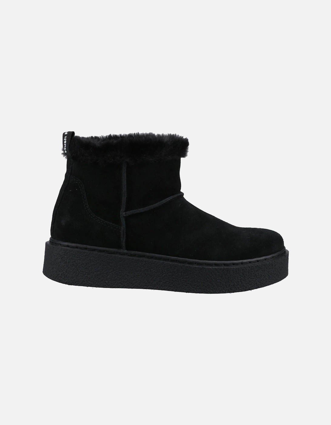 Becca Suede Women's Black Winter Ankle Boots