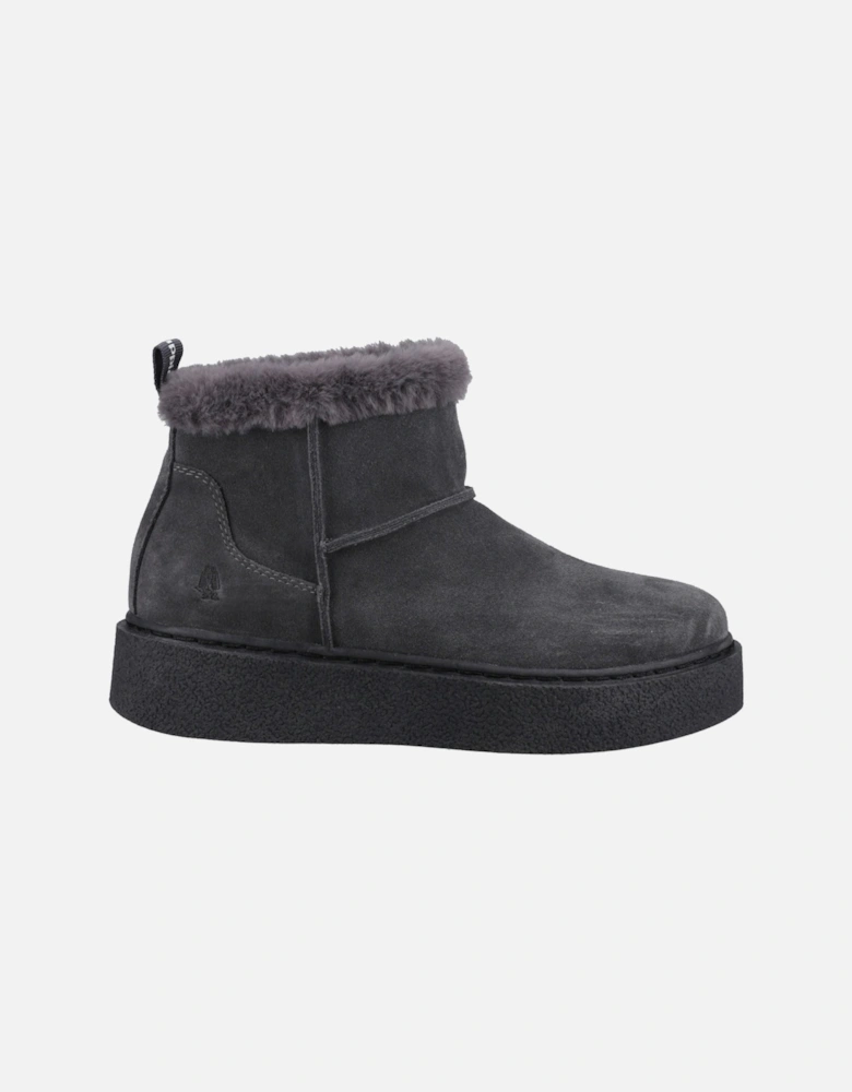 Becca Suede Women's Charcoal Winter Ankle Boots
