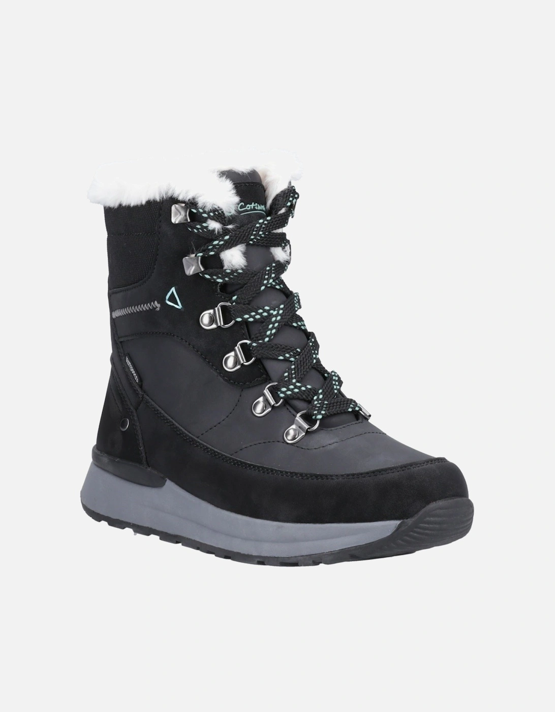 Sheephouse Textile Women's Black Hiking Boots, 10 of 9