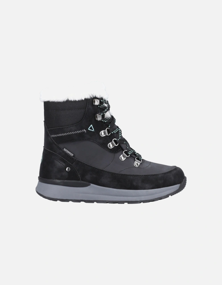 Sheephouse Textile Women's Black Hiking Boots