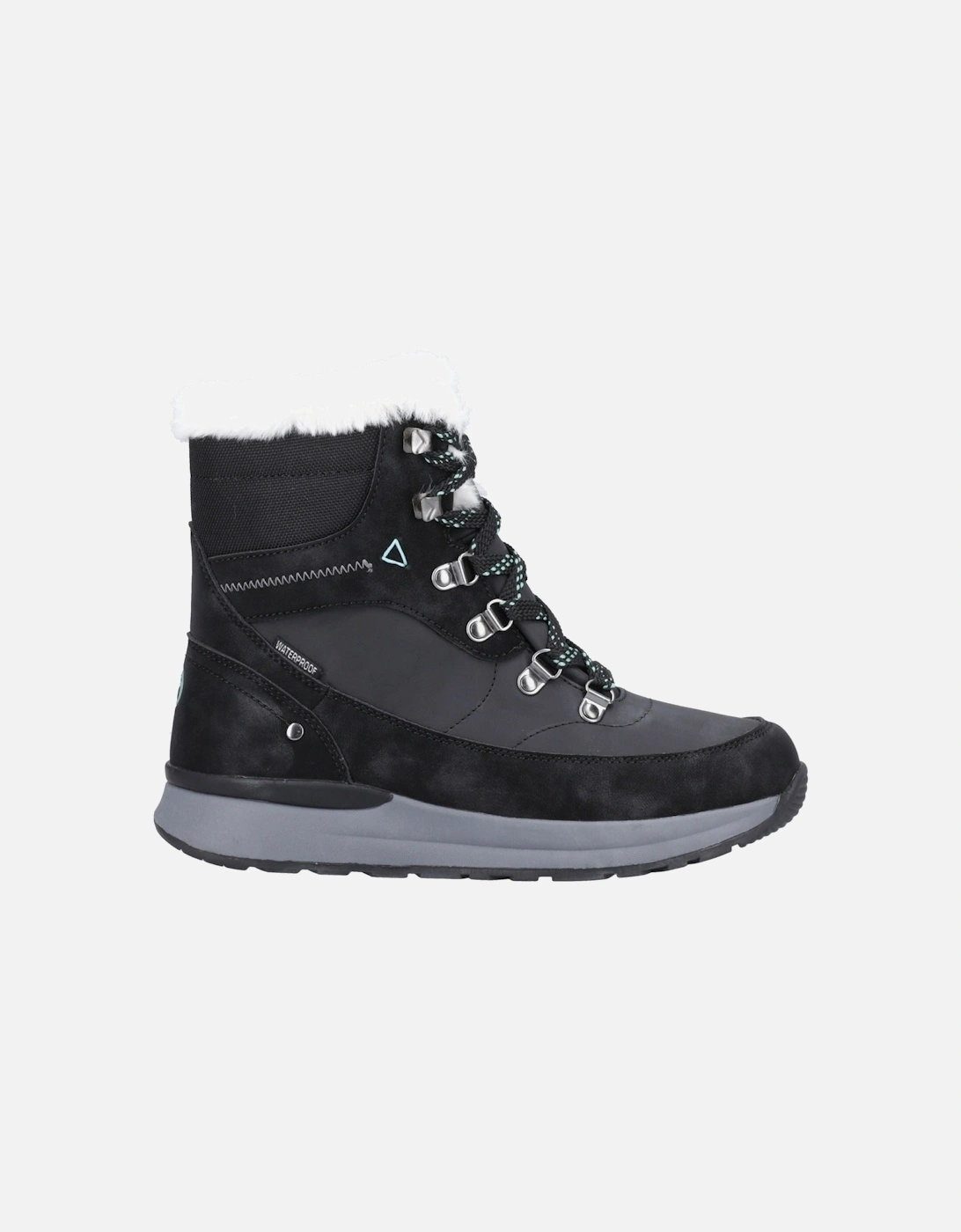 Sheephouse Textile Women's Black Hiking Boots