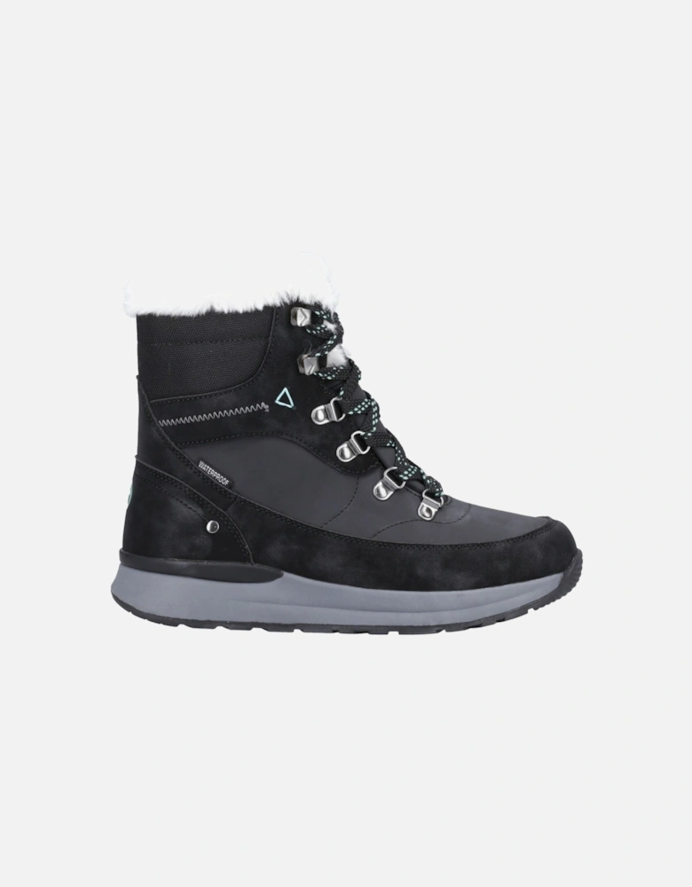 Sheephouse Textile Women's Black Hiking Boots