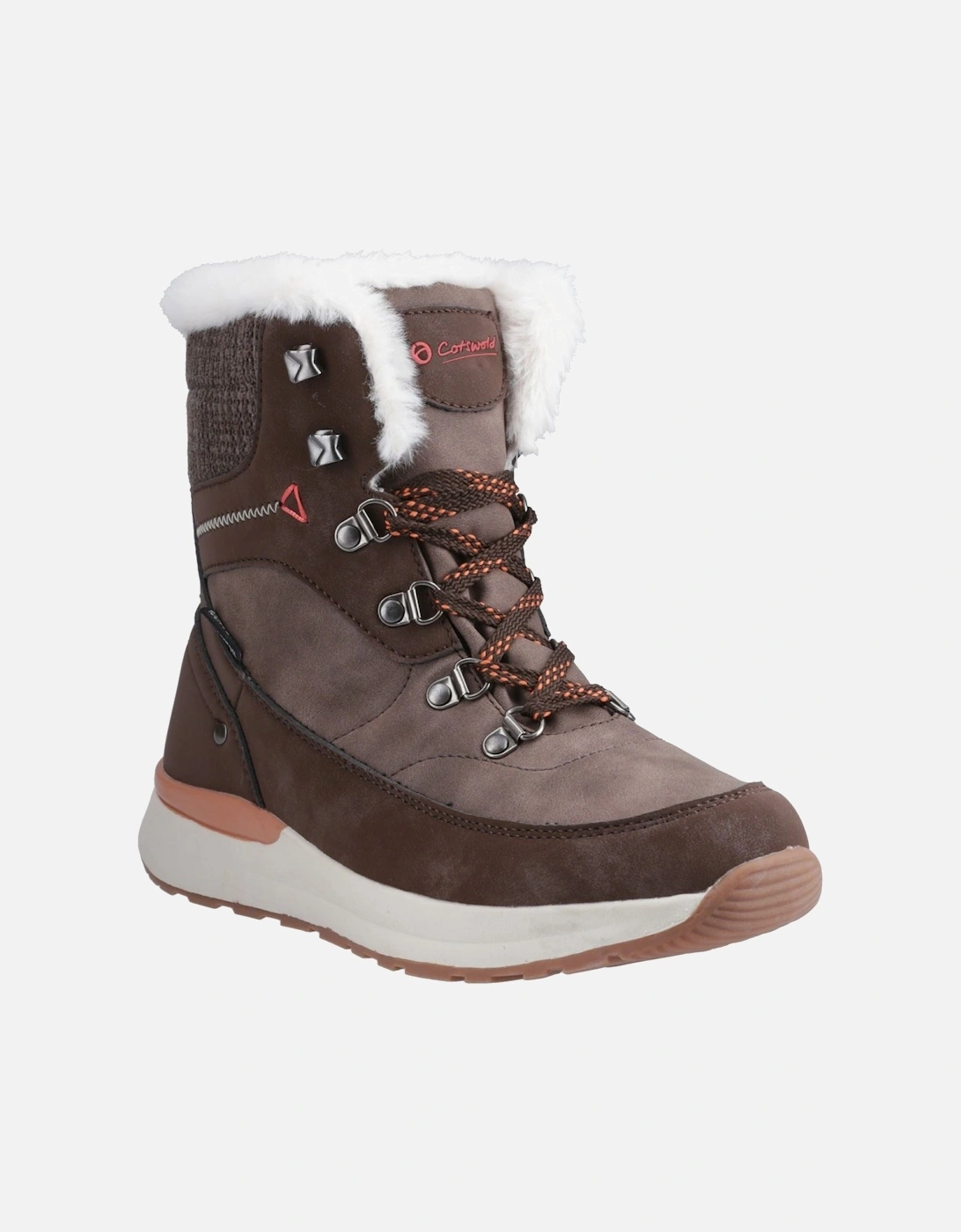 Sheephouse Textile Women's Brown Hiking Boots, 10 of 9