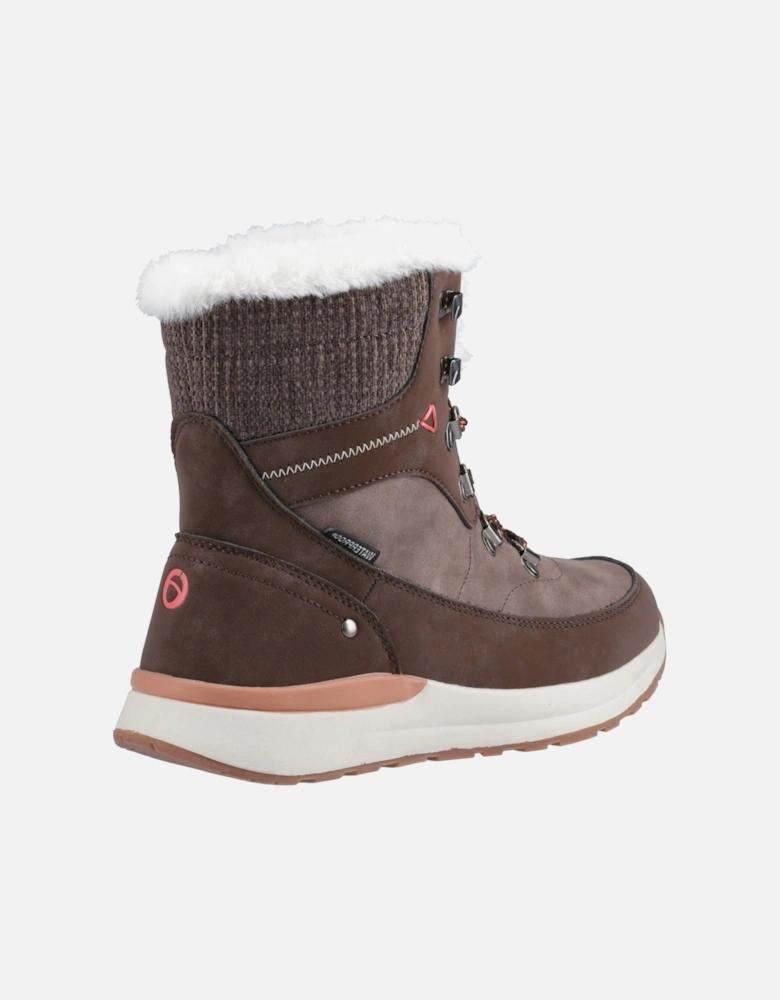 Sheephouse Textile Women's Brown Hiking Boots