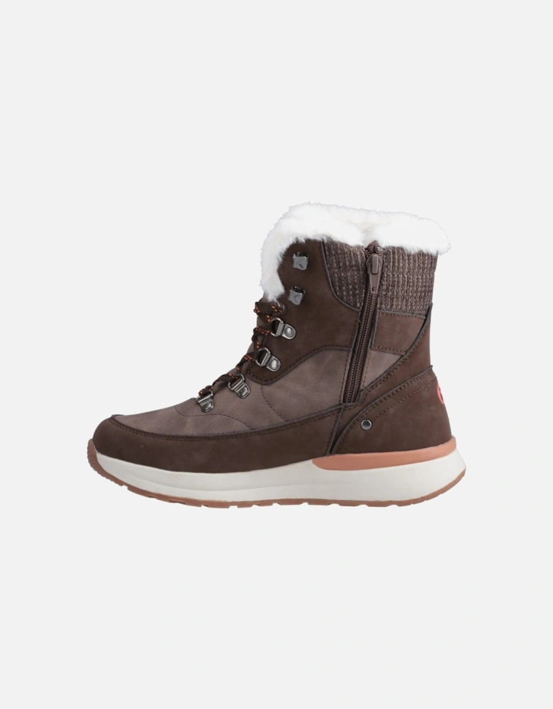 Sheephouse Textile Women's Brown Hiking Boots