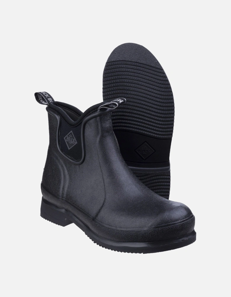 Muck Boots Wear Rubber Black/Black Wellington Boots