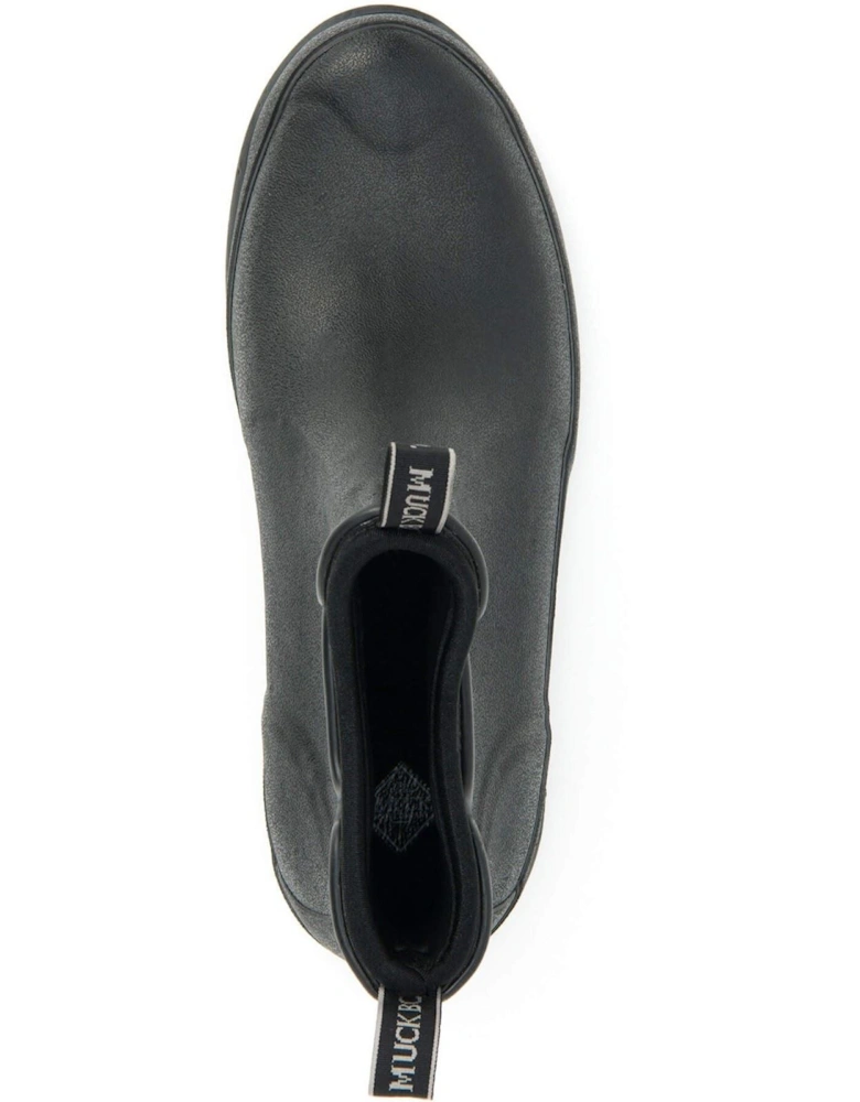 Muck Boots Wear Rubber Black/Black Wellington Boots