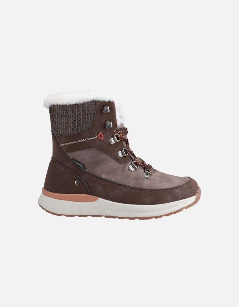 Sheephouse Textile Women's Brown Hiking Boots