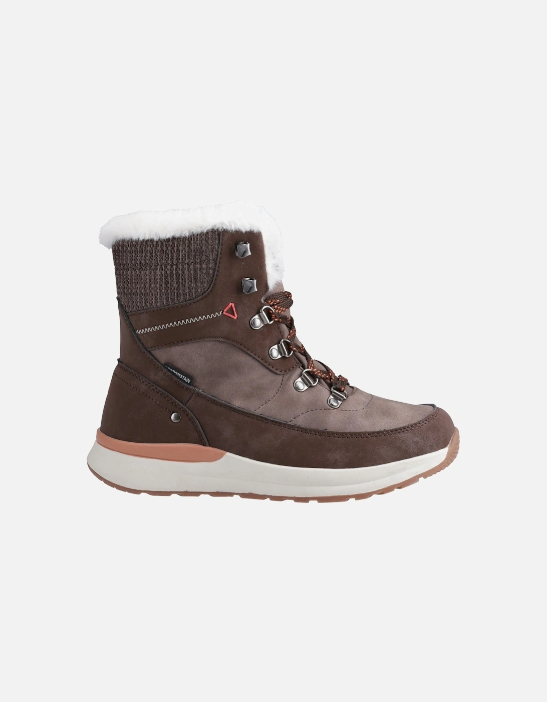 Sheephouse Textile Women's Brown Hiking Boots