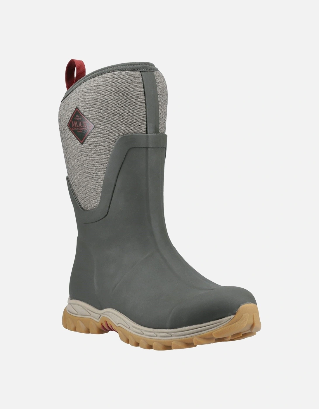 Muck Boots Arctic Sport II Mid Rubber Women's Olive/Herringbone Winter Mid Calf Boots, 10 of 9