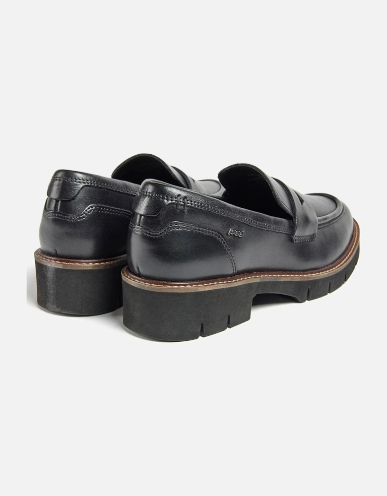 Kaltin Leather Women's Black Loafers
