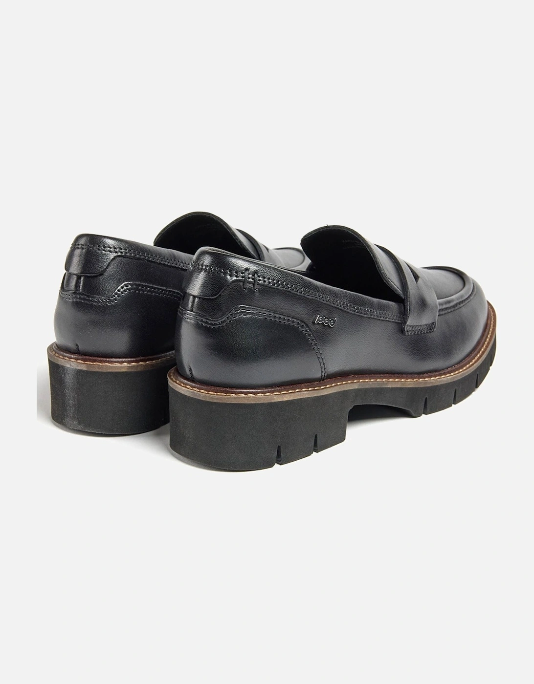Kaltin Leather Women's Black Loafers