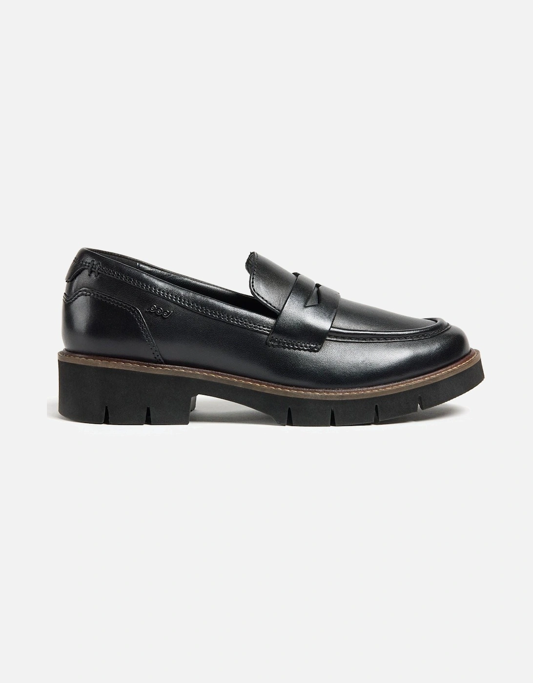 Kaltin Leather Women's Black Loafers