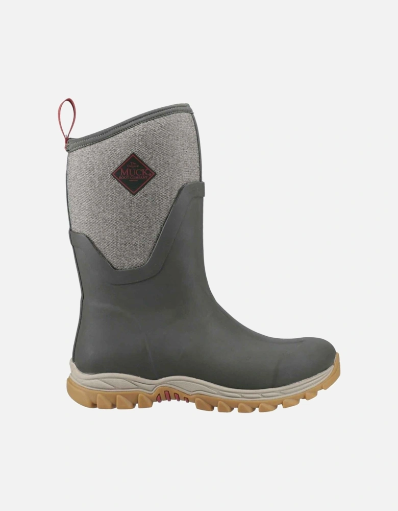 Muck Boots Arctic Sport II Mid Rubber Women's Olive/Herringbone Winter Mid Calf Boots