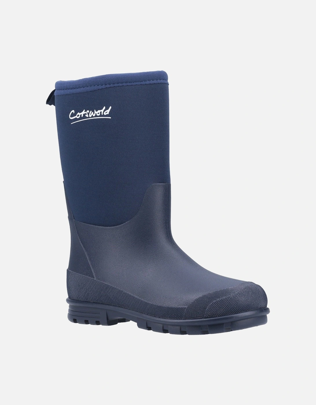 Hilly Neoprene TPR+Neoprene Navy Wellington Boots, 9 of 8