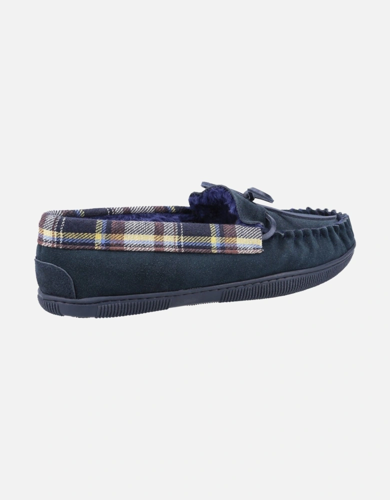 Sodbury Suede Men's Navy Slippers