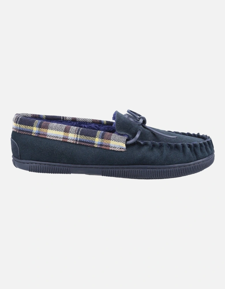 Sodbury Suede Men's Navy Slippers