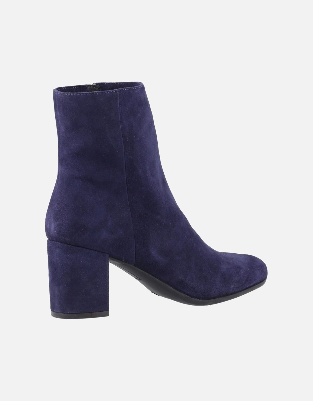 Octavia Suede Women's Navy Heeled Ankle Boots