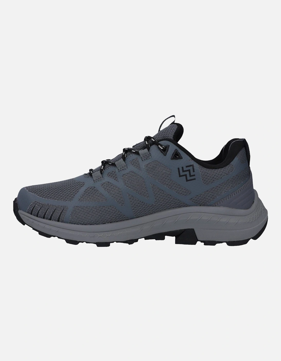 Mauna Polyester Men's Grey/Black/Black Hiking Boots