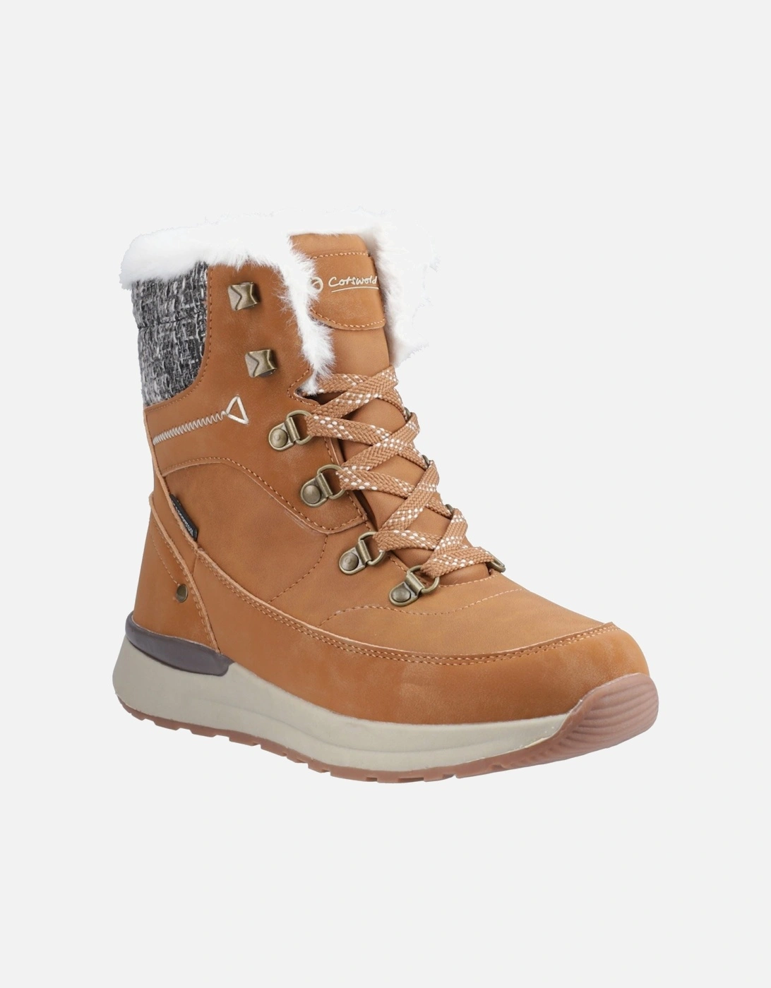 Sheephouse Textile Women's Tan Hiking Boots, 10 of 9