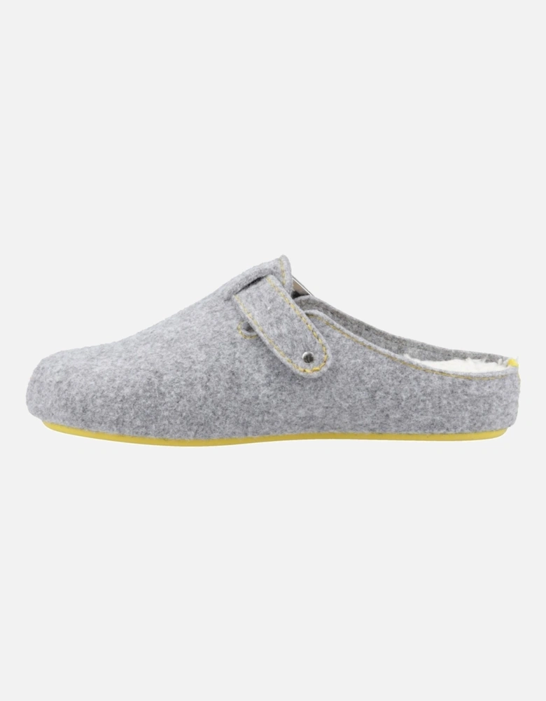 Good 90% Recycled RPET Polyester Women's Grey Slippers