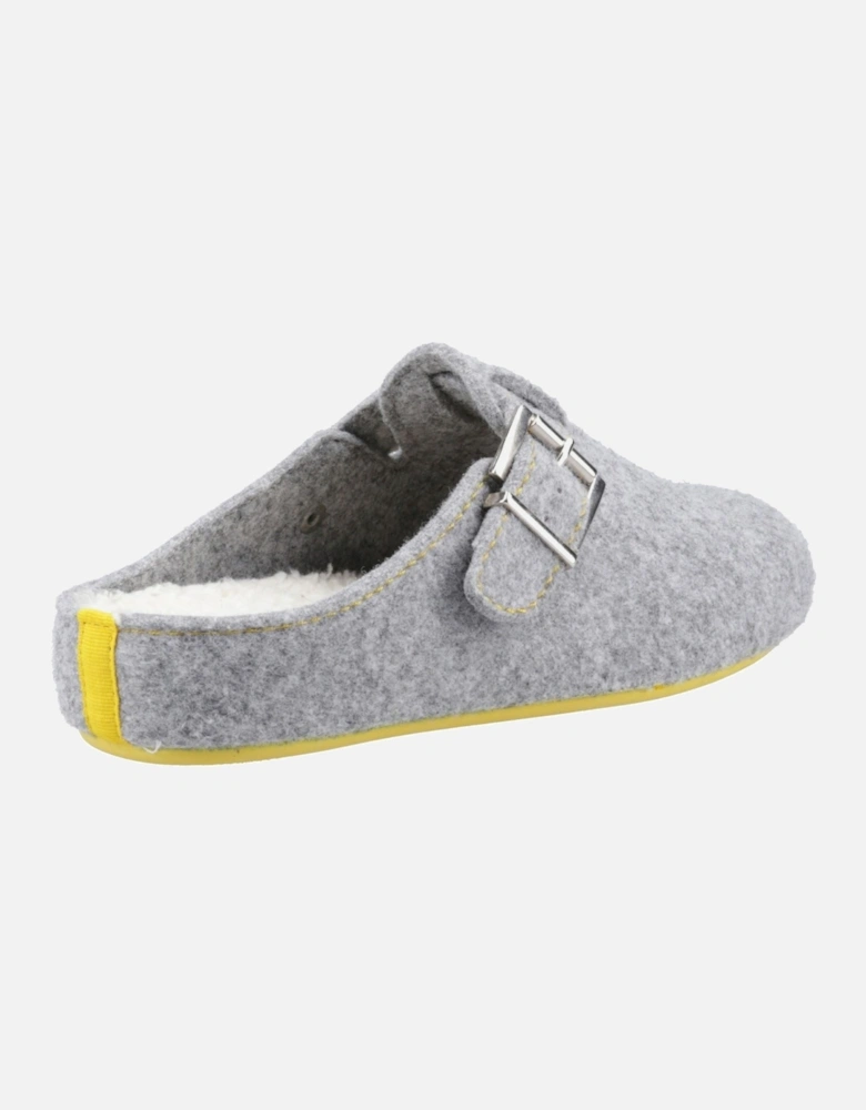 Good 90% Recycled RPET Polyester Women's Grey Slippers
