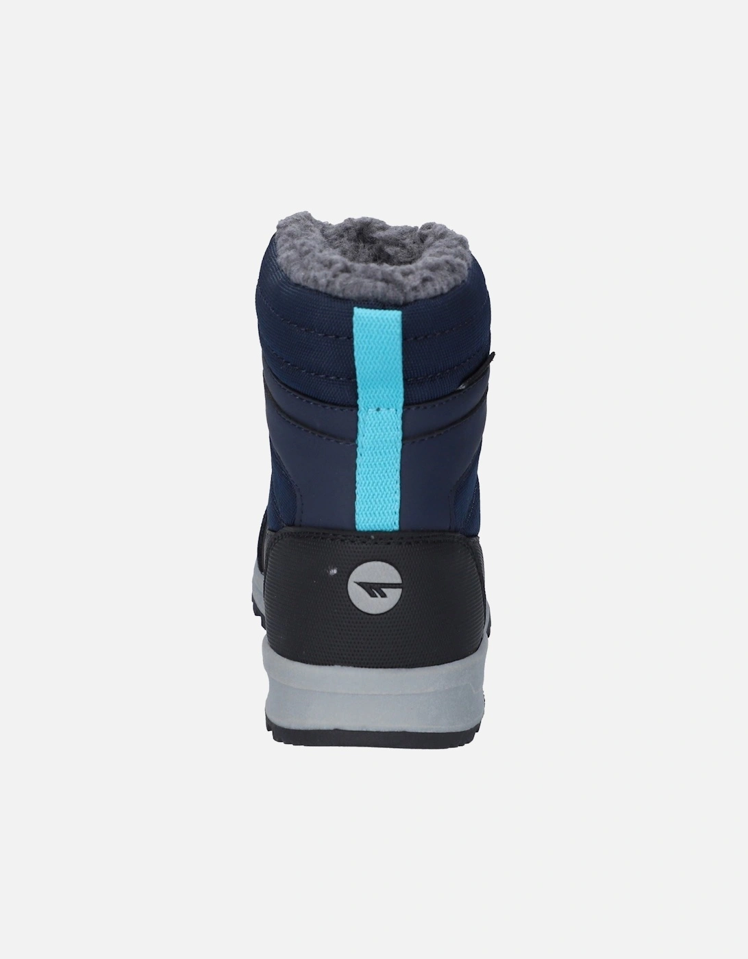 Leo Nylon Bluenights/Black/Peacock Blue Winter Mid Calf Boots