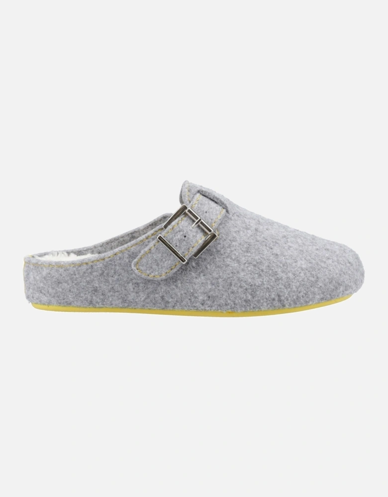 Good 90% Recycled RPET Polyester Women's Grey Slippers