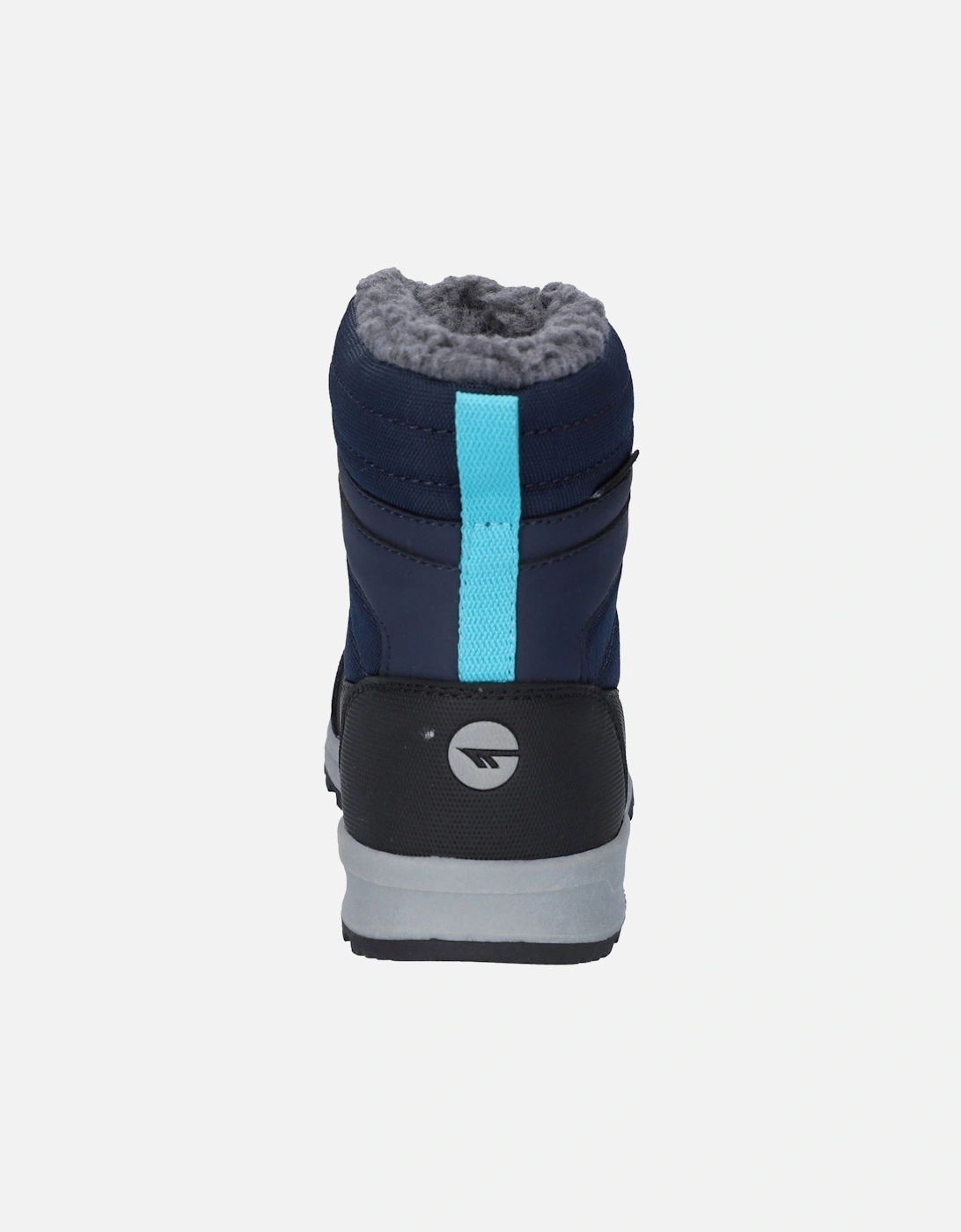 Leo Nylon Bluenights/Black/Peacock Blue Winter Mid Calf Boots