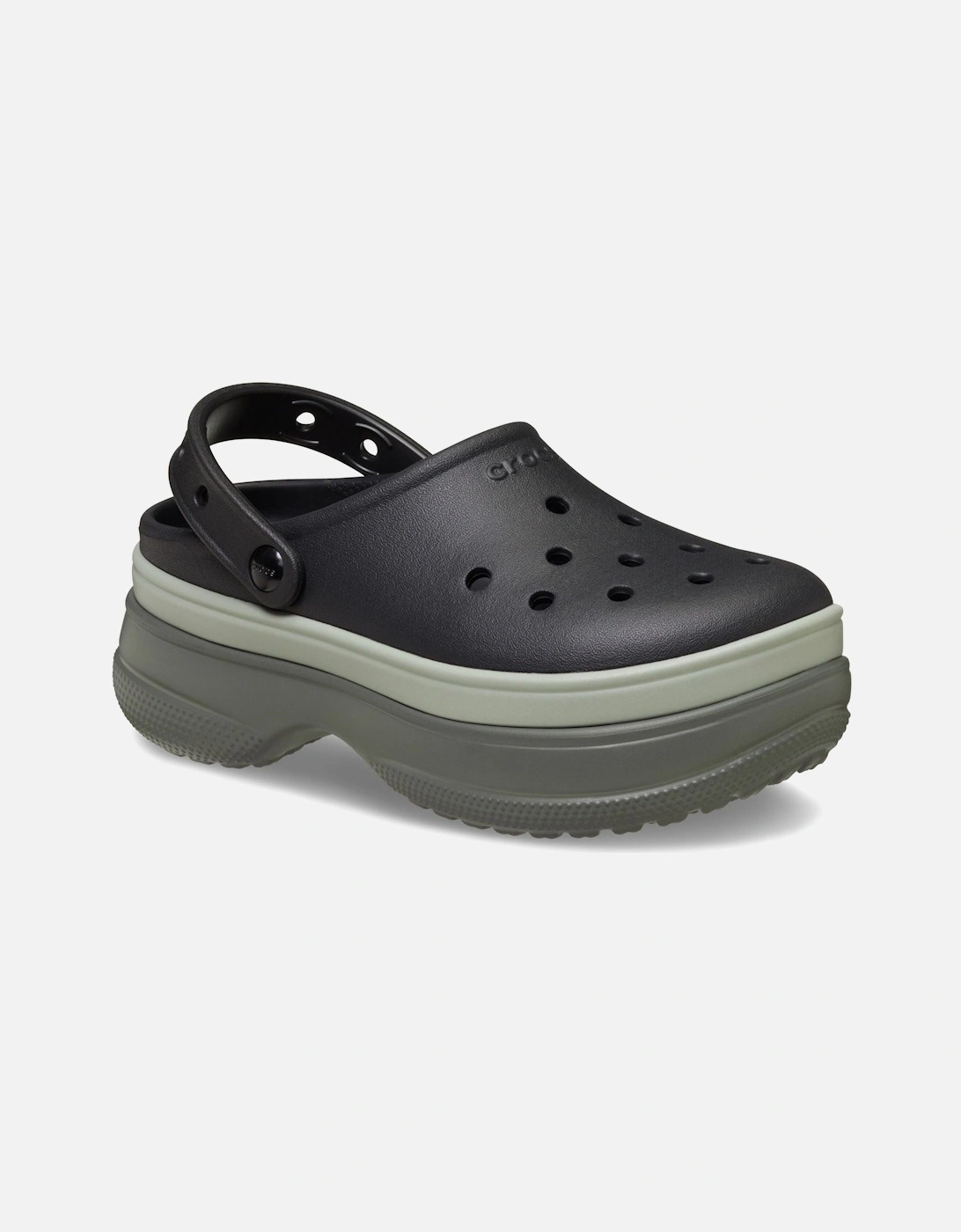 Classic Stacked Thermoplastic Black Clogs, 8 of 7