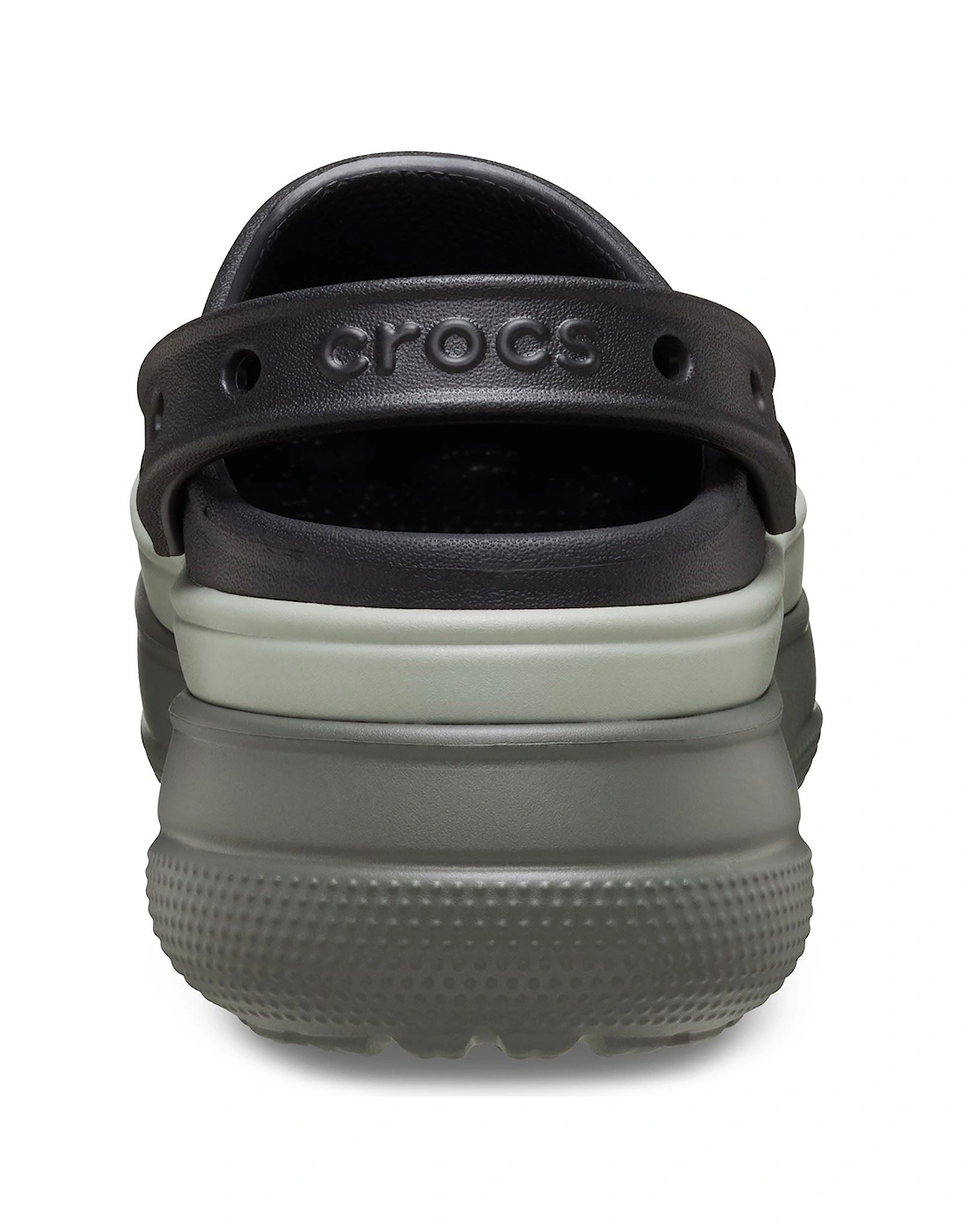 Classic Stacked Thermoplastic Black Clogs