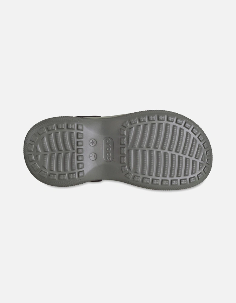 Classic Stacked Thermoplastic Black Clogs
