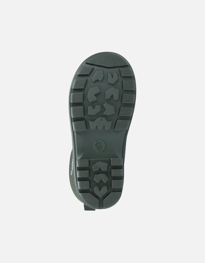 Hilly Neoprene TPR+Neoprene Green Wellington Boots
