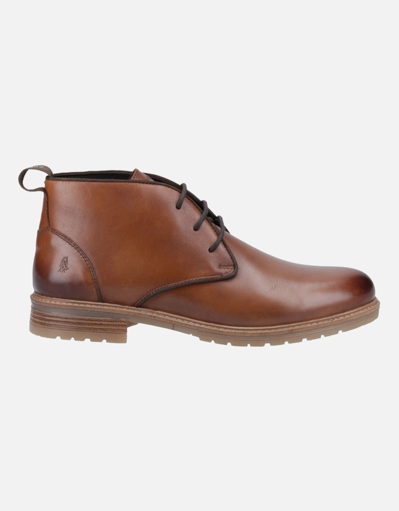 Ricky Leather Men's Tan Ankle Boots