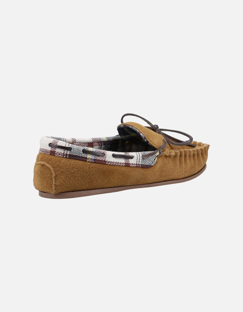 Chatsworth Suede Women's Tan Slippers