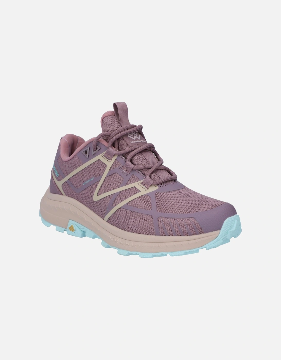 Hi-Tec Women's Hi-Tec Mauna Polyester Women's Toadstool/Sepia Rose Hiking Shoes - Pink