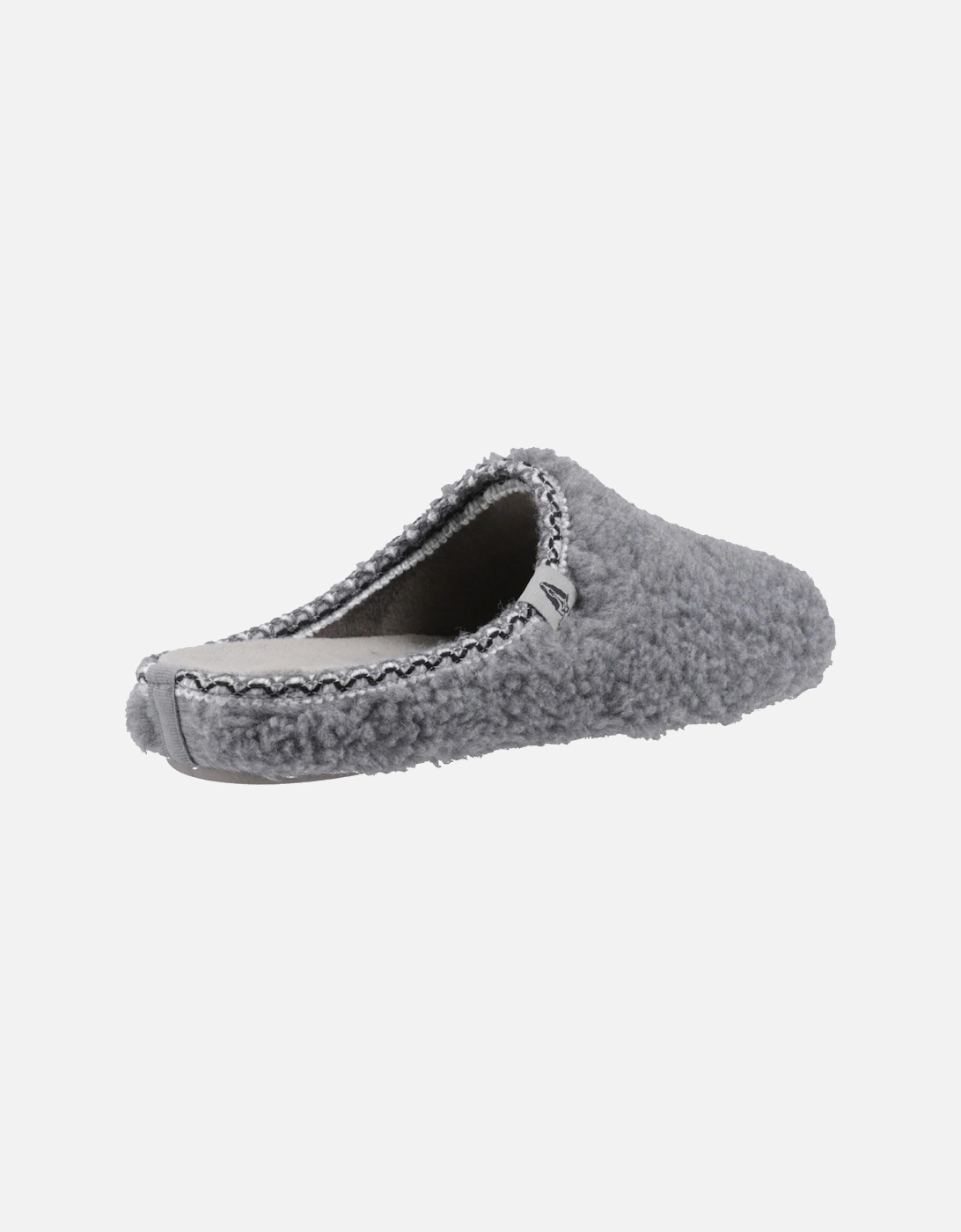 Hush Puppies Women's Grey Good Teddy Mule Slipper In Size 5 - Image 2