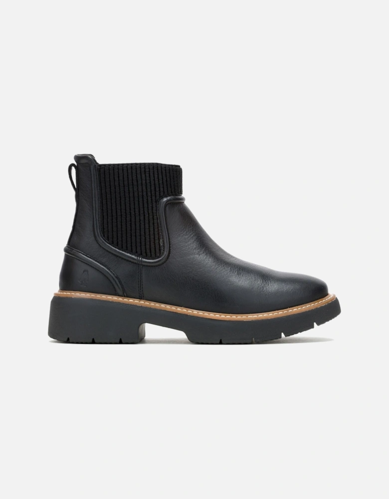 Jodie Leather Women's Black Boots