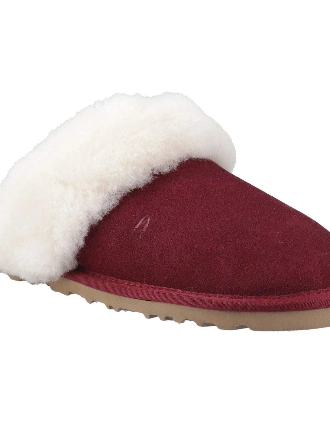 Samantha Suede Women's Bordeaux Slippers, 6 of 5
