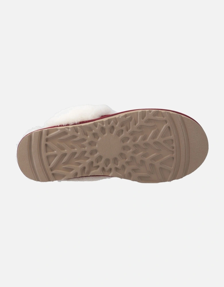 Samantha Suede Women's Bordeaux Slippers