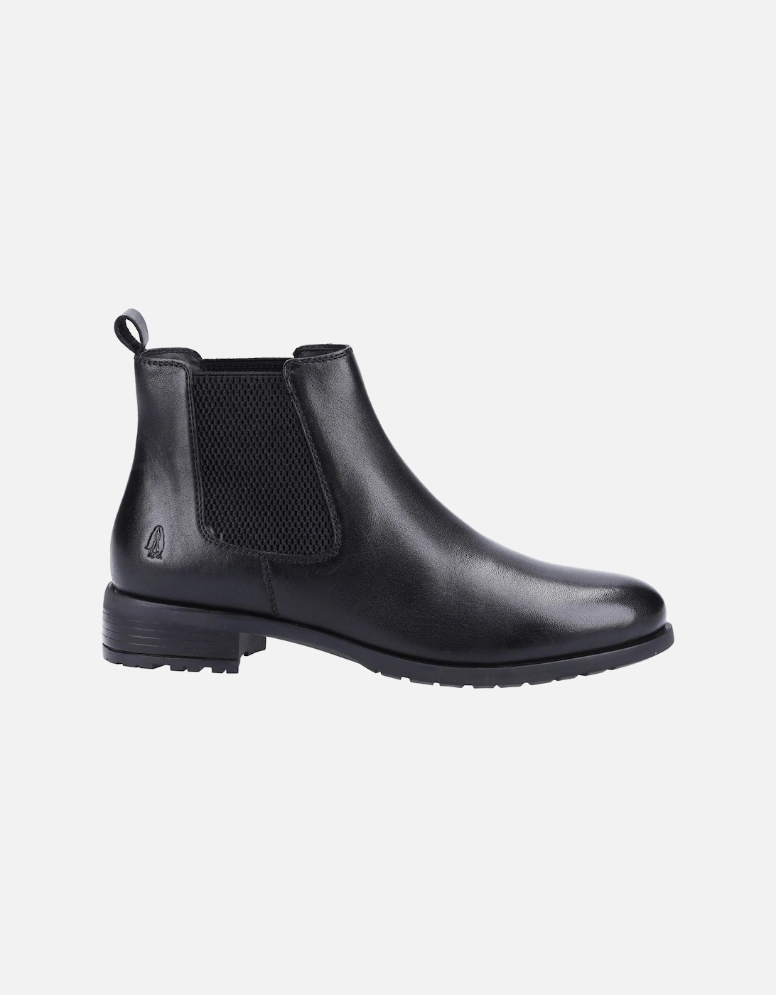 Sammie Leather Women's Black Flat Chelsea Boots