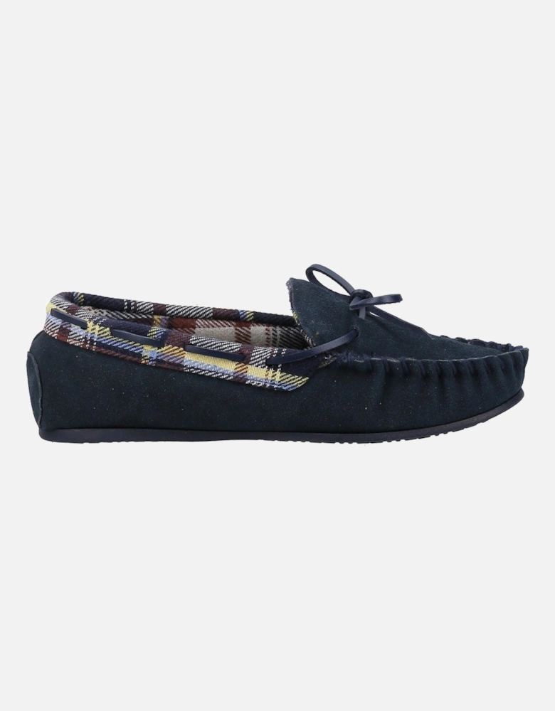 Chatsworth Suede Women's Navy Slippers