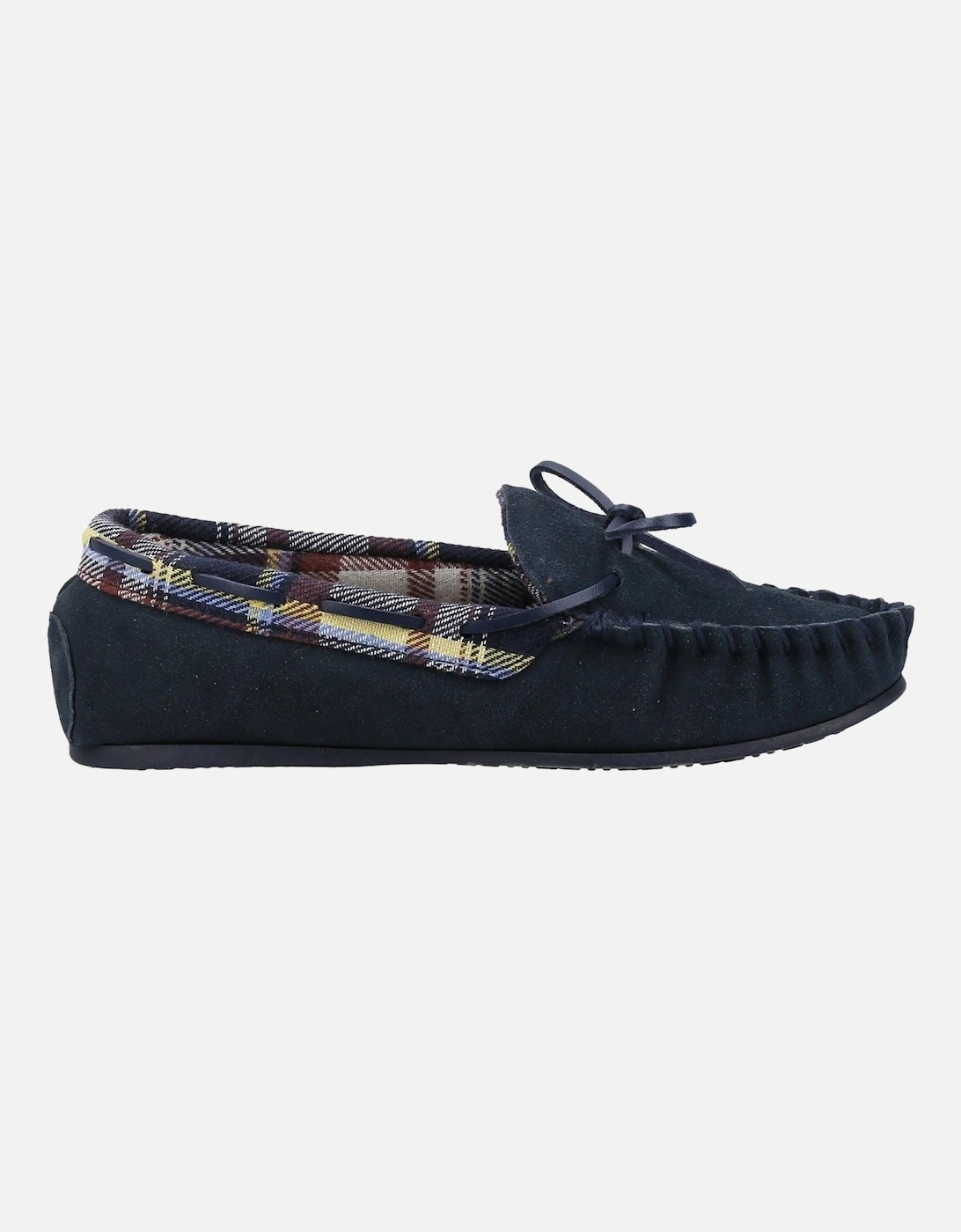 Chatsworth Suede Women's Navy Slippers