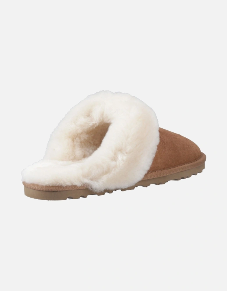 Samantha Suede Women's Tan Slippers