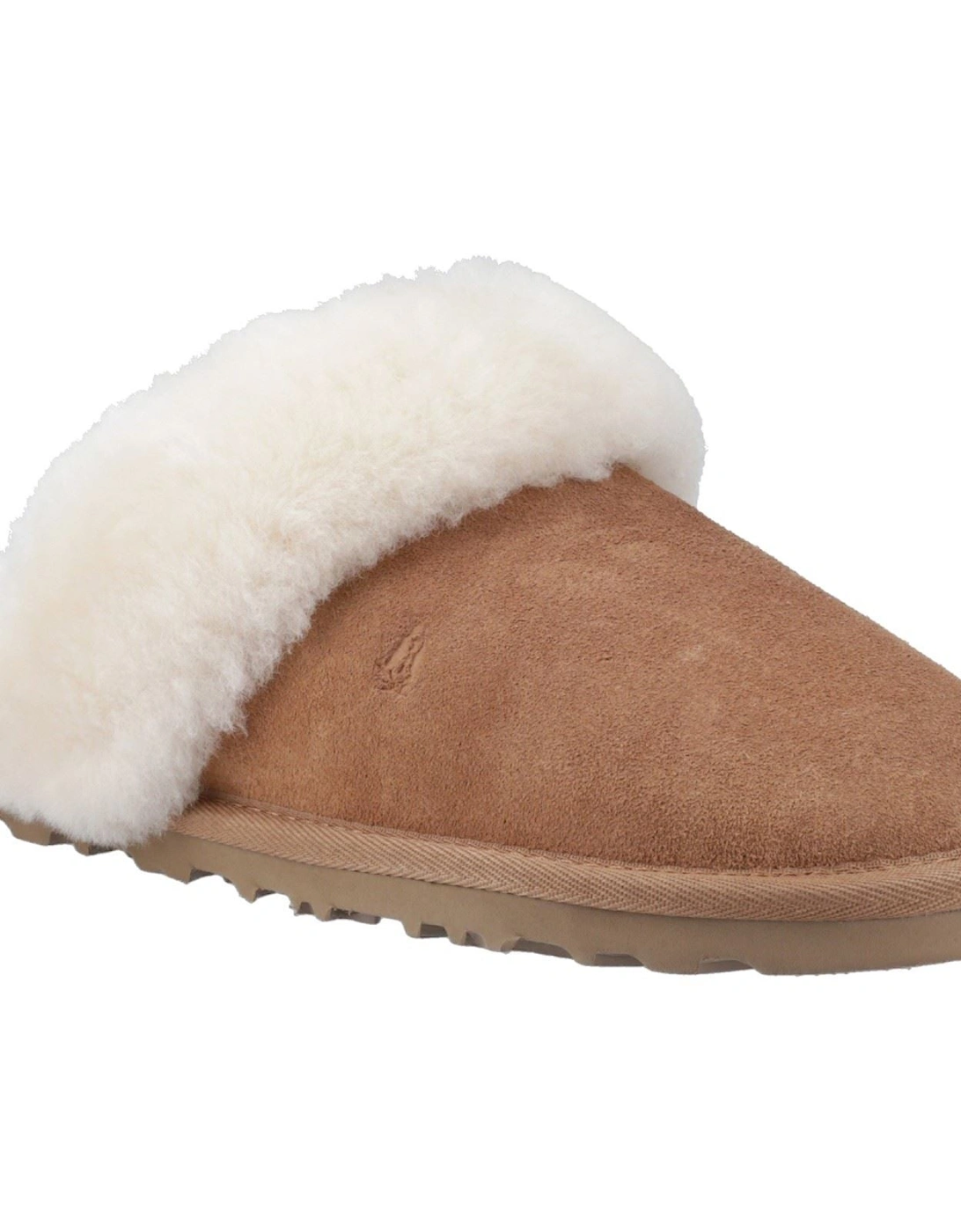 Hush Puppies Women's Brown Samantha Suede Tan Slippers - Size 7