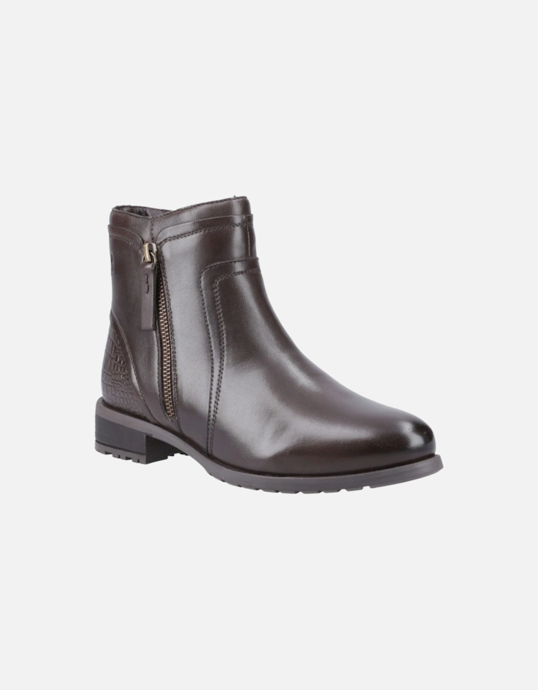 Scarlett Leather Women's Brown Boots