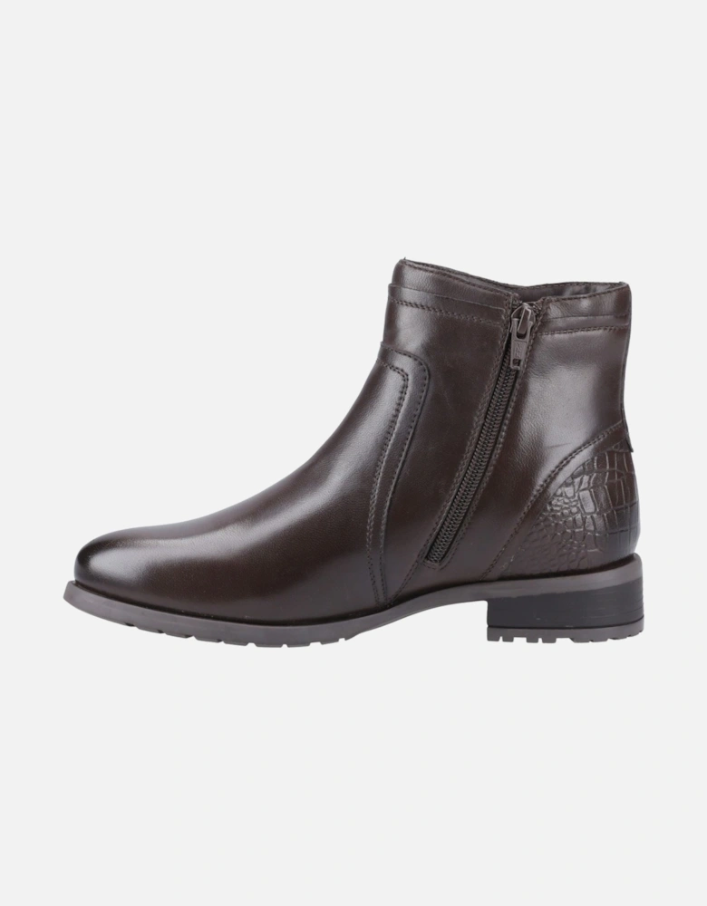 Scarlett Leather Women's Brown Boots