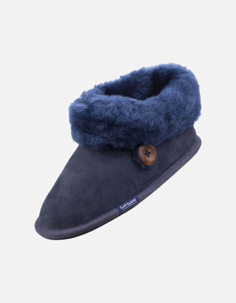 Wotton Leather Women's Dark Blue Slippers